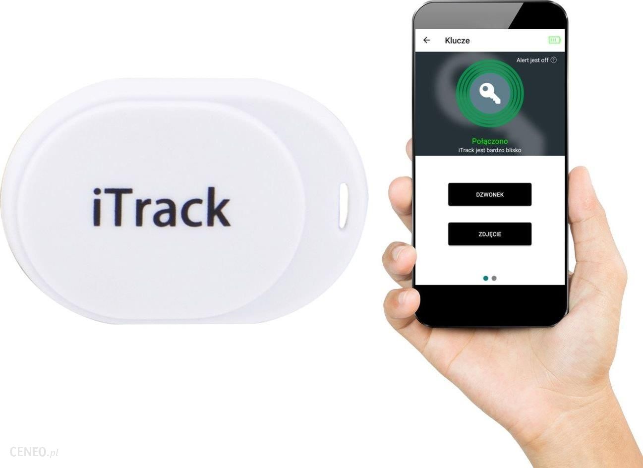 Acurel Itrack Mini Lokalizator Kluczy Bluetooth Gps Biały