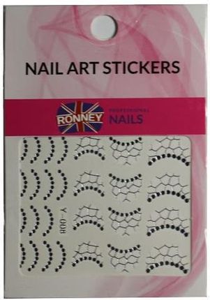 Ronney Professional Naklejki Na Paznokcie Nail Art Stickers Rn00135