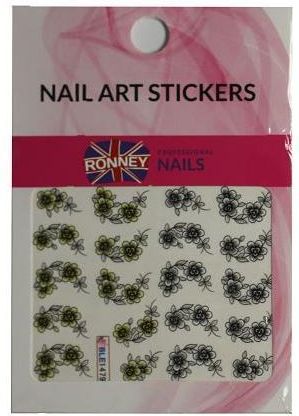 Ronney Professional Naklejki Na Paznokcie Nail Art Stickers Rn00129