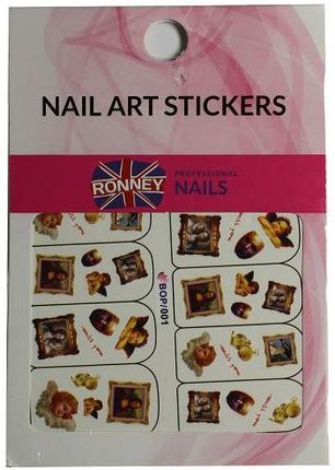 Ronney Professional Naklejki Na Paznokcie Nail Art Stickers Rn00168