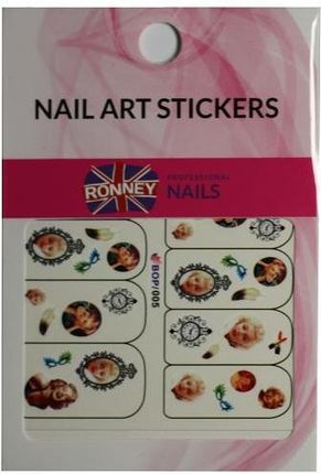 Ronney Professional Naklejki Na Paznokcie Nail Art Stickers Rn00169