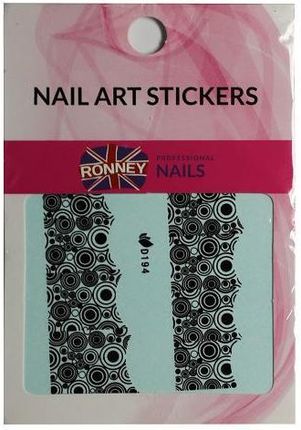 Ronney Professional Naklejki Na Paznokcie Nail Art Stickers Rn00192