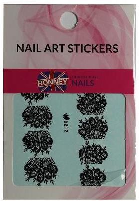 Ronney Professional Naklejki Na Paznokcie Nail Art Stickers Rn00196