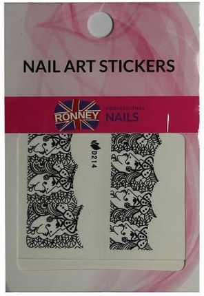 Ronney Professional Naklejki Na Paznokcie Nail Art Stickers Rn00197