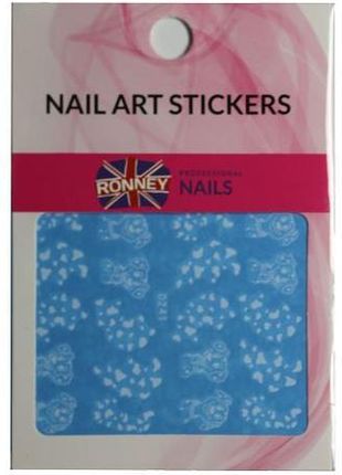 Ronney Professional Naklejki Na Paznokcie Nail Art Stickers Rn00206