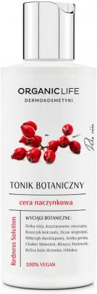 Organic Life Tonik Botaniczny Do Cery Naczynkowej Redness Solution 150 G
