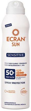 Ecran Spray Do Opalania Sensitive Spf 50+ 250 Ml