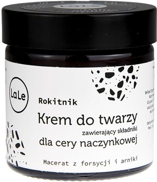  la-le Krem do Twarzy do Cery Naczynkowej Olej z Rokitnika La- Le 60 ml