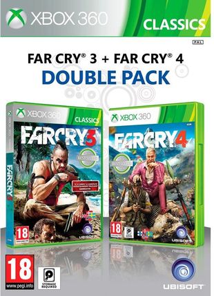 Far Cry 3 + Far Cry 4 Double Pack (Gra Xbox 360)