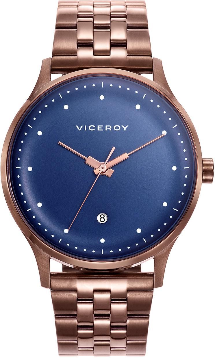 Viceroy Orologio Unisex Analogico - Modello 46787-36, Design Elegante E Semplice, Cinturino In Pelle, Quadrante Multicolore, Regalo Perfetto Per Lui O Lei - 4