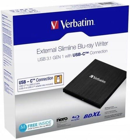 Verbatim Blu-Ray Slimline (43889) - zdjęcie 2 Verbatim Blu-Ray Slimline (43889)