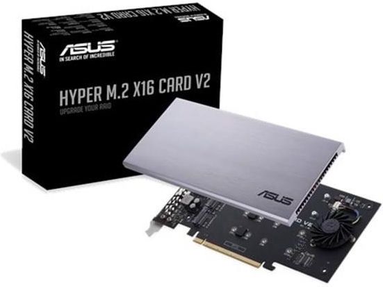 Asus MB Zub HYPER M.2 V2 (90MC06P0-M0EAY0) - zdjęcie 1 Asus MB Zub HYPER M.2 V2 (90MC06P0-M0EAY0)