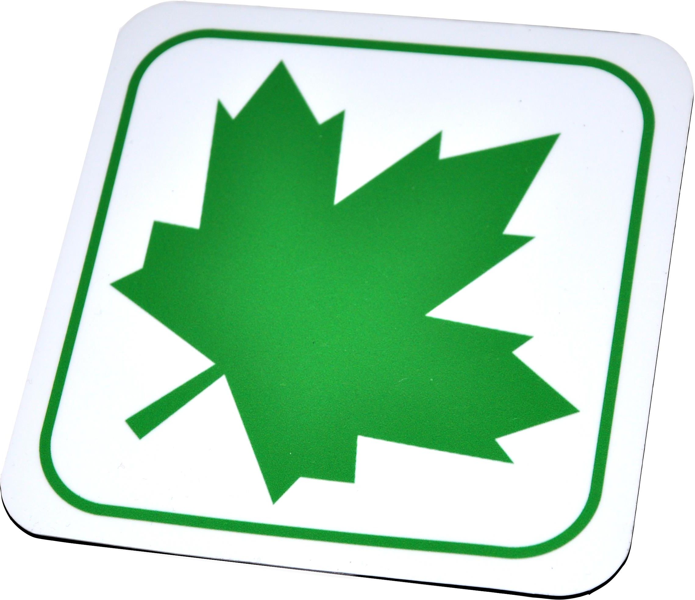 Graphicar Zielony Listek 11Cm Naklejka Magnetyczna - zdjęcie 2 Graphicar Zielony Listek 11Cm Naklejka Magnetyczna