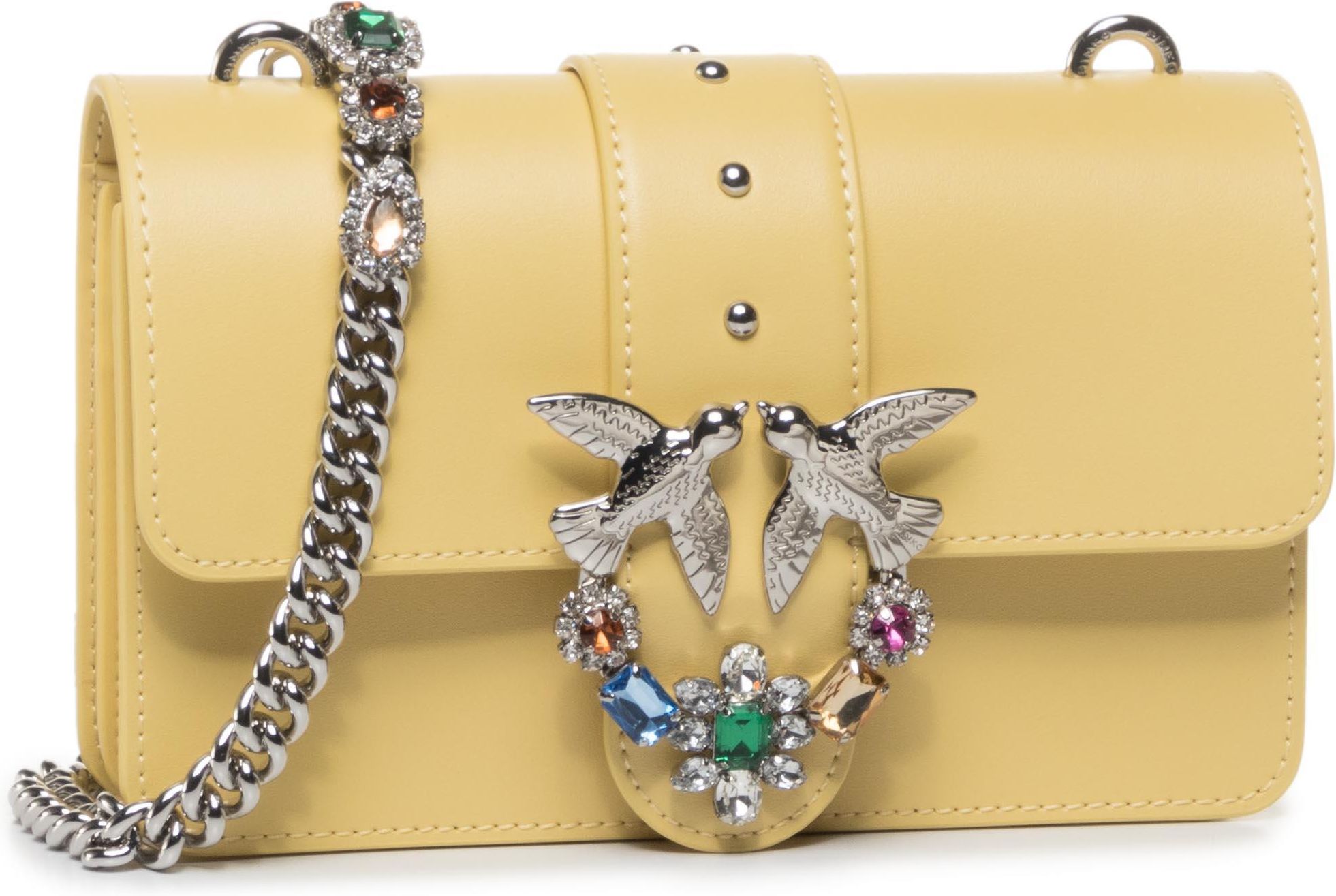 Cocoページ　Pin for love M,I Torebka PINKO - Love Mini Icon V Quilt Je Cl. AL 21-22 PLTT