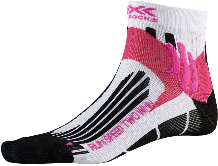 X-Socks Chaussettes - Trailrun Perform Crew - dusty rose/black