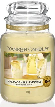 Yankee Candle Homemade Herb Lemonade Słoik Duży 623g (1651385E)