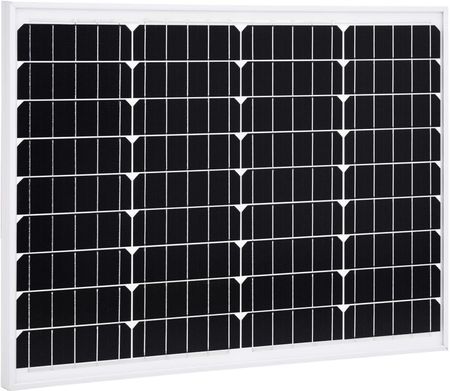 vidaXL Panel Słoneczny 50W Monokrystaliczny Aluminium I Szkło 145282