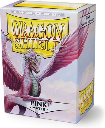 Arcane Tinmen Dragon Shield Matt Sleeves - Pink (100Szt.)