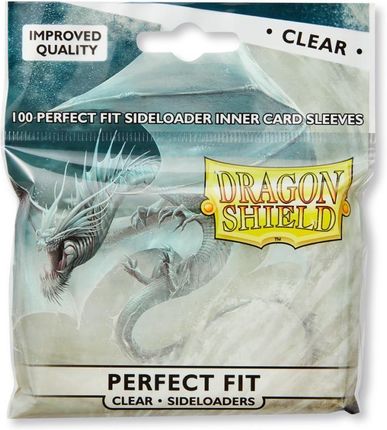 Arcane Tinmen Dragon Shield Standard Perfect Fit Sideloading Sleeves - Clear (100Szt.)