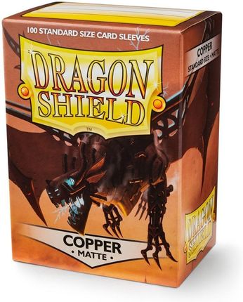 Arcane Tinmen Dragon Shield Matt Sleeves - Copper 'Draco Primus' (100szt.)
