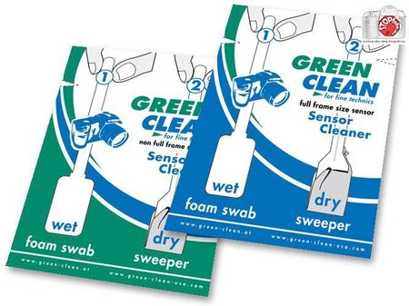 Green Clean 1x3 Sensor-Cleaner wet + dry non full size (SC-4070-3)