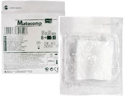 MATOPAT KOMPRESY Z GAZY MATOCOMP JAŁOWE 17-NITKOWE BLISTER 5 SZT. 16 7.5X7.5CM
