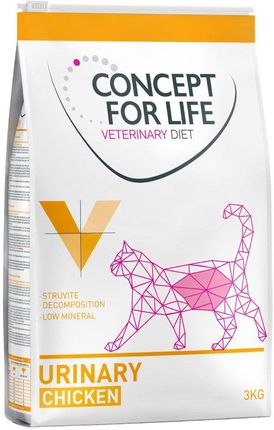 Concept For Life Veterinary Diet Urinary 3Kg