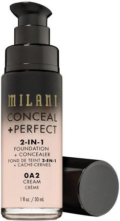 Milani Conceal & Perfect 2 In 1 Podkład + Korektor 30 Ml Cream