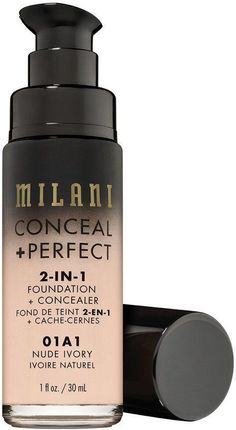 Milani Conceal & Perfect 2 In 1 Podkład + Korektor 30 ml Nude Ivory