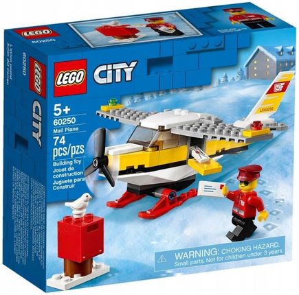 LEGO City 60250 Samolot Pocztowy 