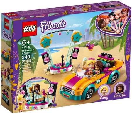 LEGO Friends 41390 Samochód I Scena Andrei 