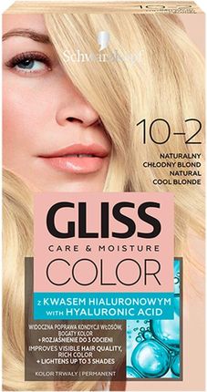 Schwarzkopf Gliss Color Krem Koloryzujący 10-2 Naturalny Chłodny Blond