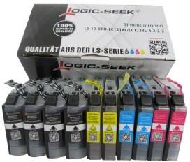 Go Inks 4 Cartucce D'inchiostro Nero Per Sostituire Brother LC123Bk Compatibili/non-OEM Per Stampanti Brother DCP E MFC - Foto 3