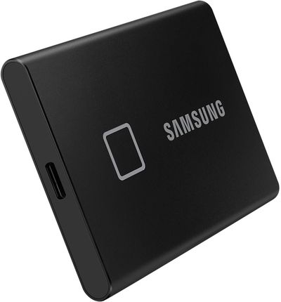 外付けハードディスク・ドライブ samsung portable SSD T7 touch 1TB Dysk zewnętrzny Samsung T7 Touch 1TB czarny (MU-PC1T0K/WW