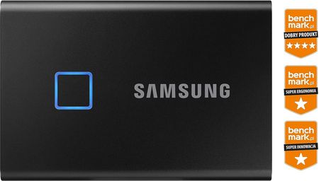 Dysk zewnętrzny Samsung T7 Touch 1TB czarny (MU-PC1T0K/WW