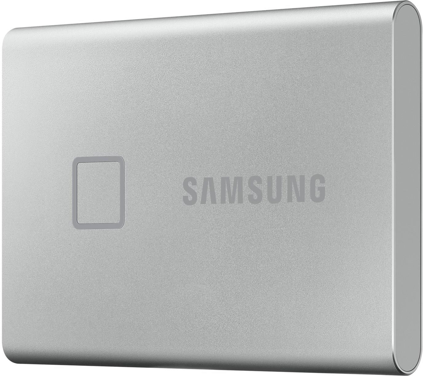 Dysk zewnętrzny Samsung T7 Touch 1TB srebrny (MU-PC1T0S/WW