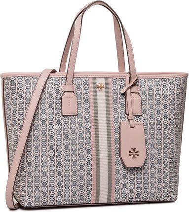 Torebka TORY BURCH Gemini Link Canvas Small Tote 53304 Coastal
