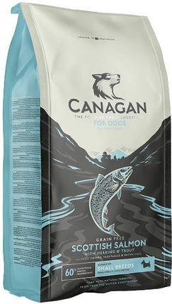 2袋！！値段交渉可！CANAGAN SCOTTISH SALMON Karma Canagan Small Breed Scottish Salmon Łosoś 2Kg - Ceny i