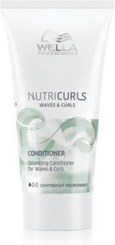 Wella Professionals Nutricurls Waves & Curls Odżywka Odżywiająca Dla Łatwego Rozczesywania Włosów 30 ml