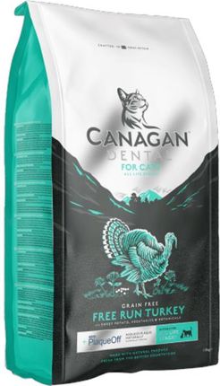 Canagan Free Run Turkey Dental Cat Indyk 375G