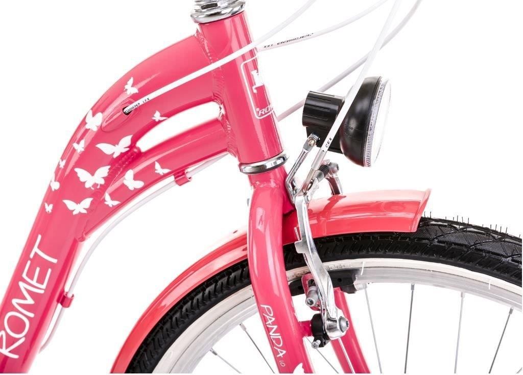 Romet Panda 1.0 Różowy 24 2020 - Rowery Miejskie Dziecięce - Ceny i ...