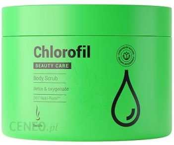 Duolife Beauty Care Chlorofil Body Scrub Detoksykacyjno-Dotleniający Cukrowy Peeling Do Ciała 200Ml
