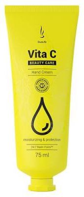 Duolife Vita C Hand Cream Krem Do Rąk Nawilżająco-Ochronny 75 Ml - zdjęcie 1 Duolife Vita C Hand Cream Krem Do Rąk Nawilżająco-Ochronny 75 Ml