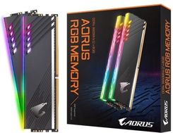 Pamięć RAM Gigabyte RGB 16GB (2x8GB) DDR4 3600MHz CL18 (GPAR36C18S8K2HU416R)