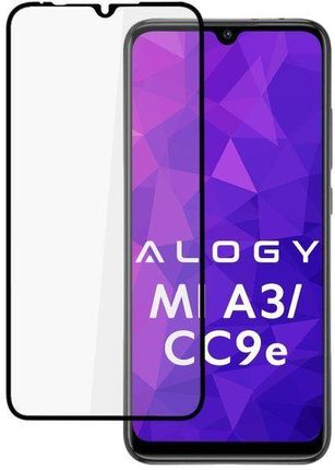 Alogy Szkło Full Glue case friendly do Xiaomi Mi A3/ CC9e Czarne