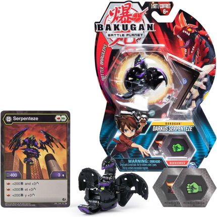 Spin Master Bakugan Darkus Serpenteze Podstawowa Kula I Karty 9509