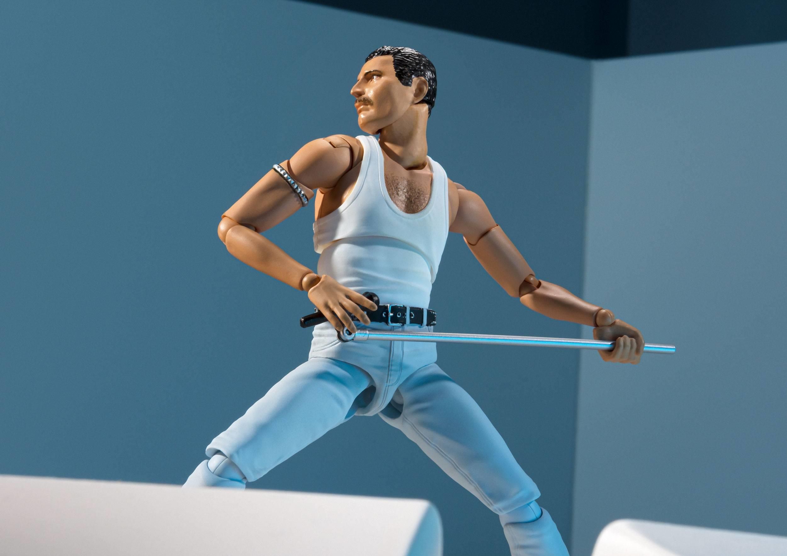 BANDAI Freddie Mercury フィギュア Bandai Tamashii Nations S.H.Figuarts Queen Freddie Mercury