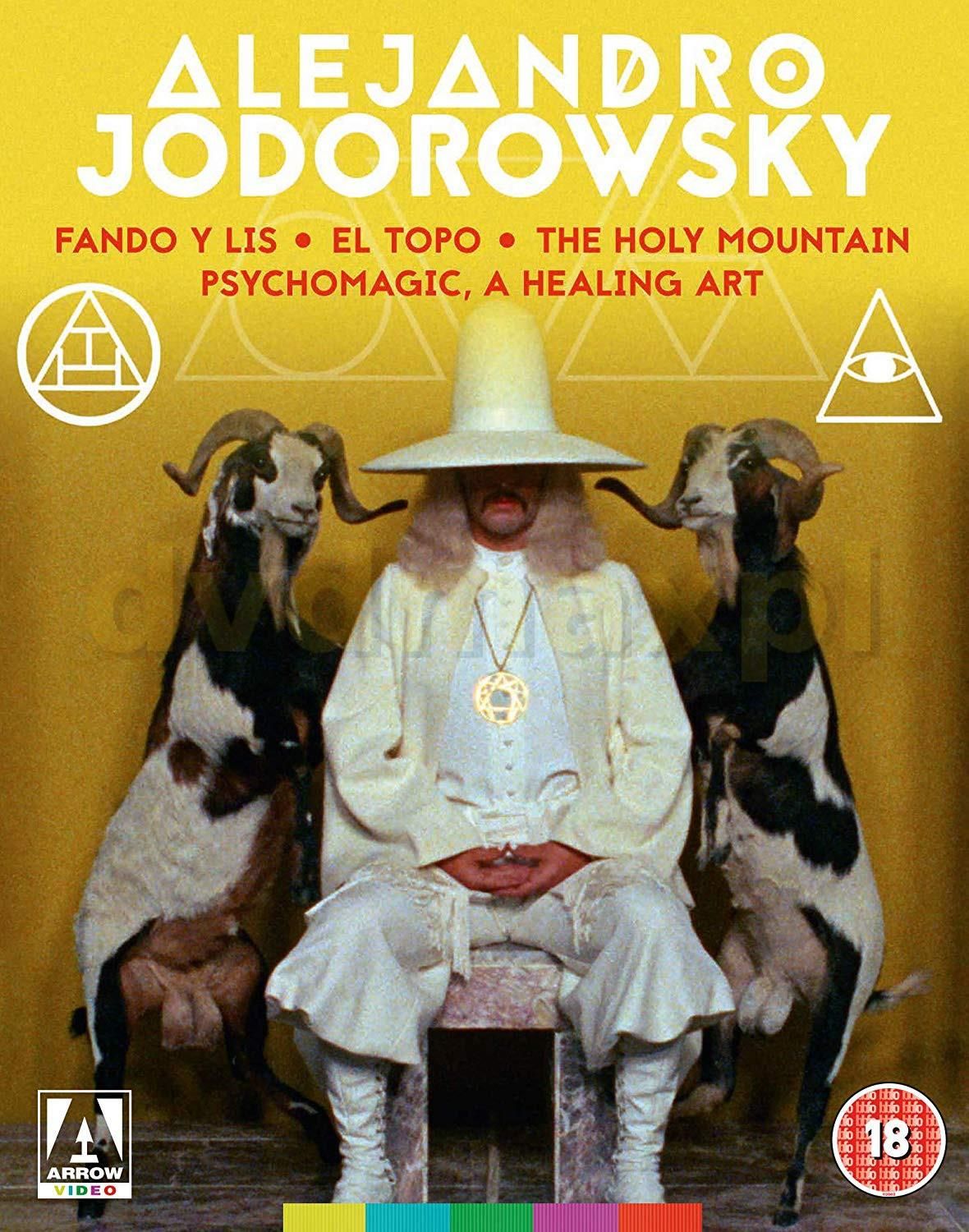 THE FILMS OF ALEJANDRO JODOROWKY(Fando y Lis / El Topo / The Holy Mountain) (DVD6枚組) Film Blu-ray The Alejandro Jodorowsky Collection: Fando y