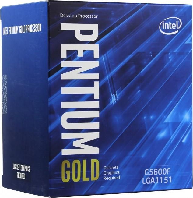 Intel pentium g5600f обзор