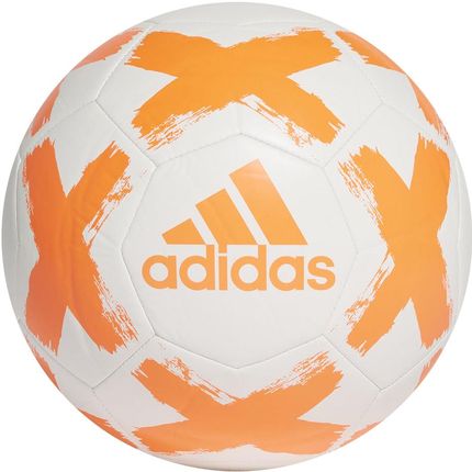 Adidas Piłka Nożna Starlancer Clb Biało Pomarańczowa (Fl7036)